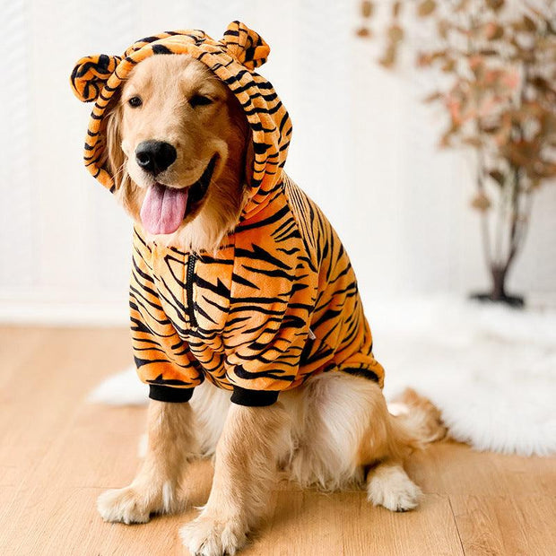 ARFMANI Tiger Dinosaur Bunny Costume for Big Dogs My Store animal cj costume dinosaur dog dogs hoodie hoodies pajamas