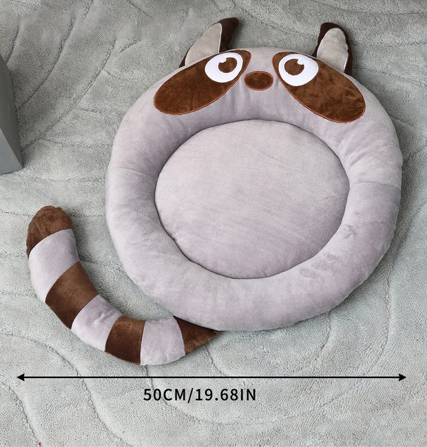 Raccoon Bed for Pets | $39.90 | For Cats & Small Dogs