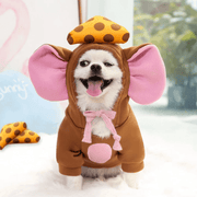 ARFMANI Adorable Mouse Costume with Big Ears Pet Hoodie ARFMANI costume costumes dog dogs