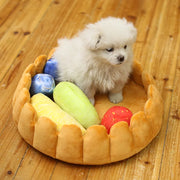 Fruit Tart Bed for Cats & Small Dogs