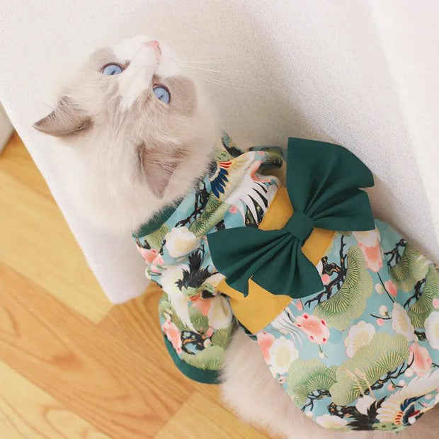 ARFMANI Japanese Summer Kimono for Pets ARFMANI cat cats costume costumes dog dogs