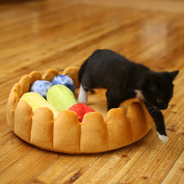 Fruit Tart Bed for Cats & Small Dogs