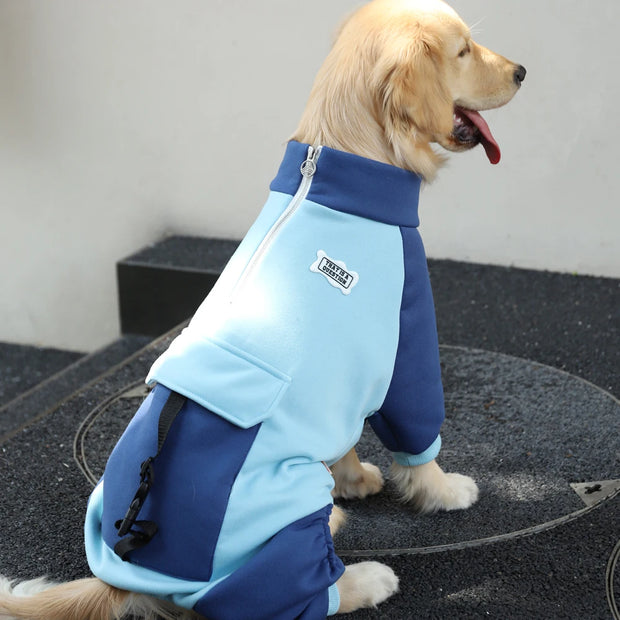 Sporty Jacket For Big Dogs