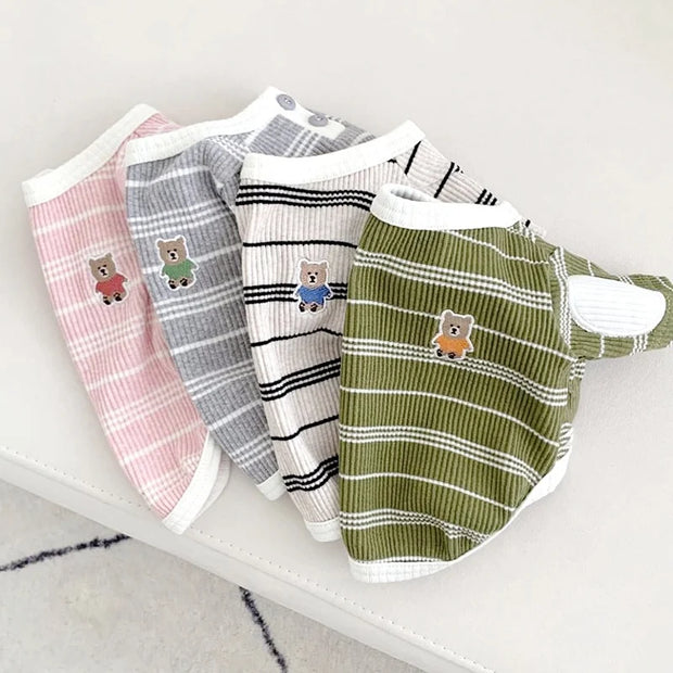 Striped T-Shirt for Dogs