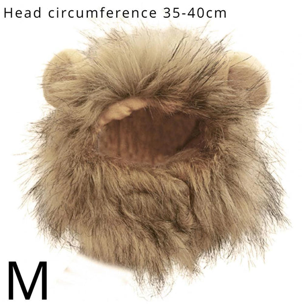 ARFMANI Fluffy Lion Mane Hat for Cats 🦁 | Clothes for pets | ARFMANI ARFMANI cat cats cosplay costume ds hat lion mane wig