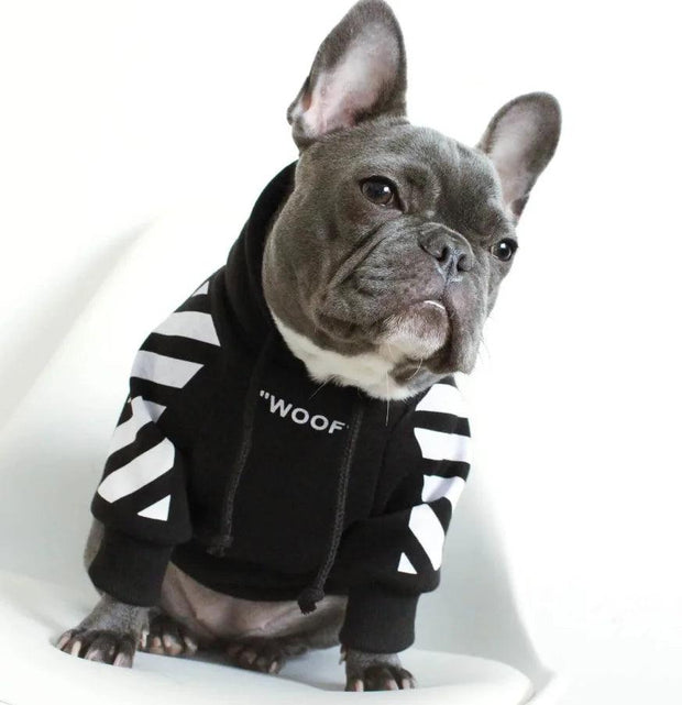 ARFMANI Street Style Dog Striped Hoodie ARFMANI dog dogs hoodie hoodies