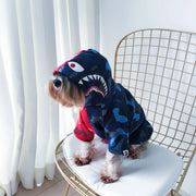 Dual Shark Hoodie for Dogs