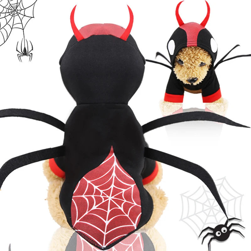 Spider Hoodie Halloween Pet Costume