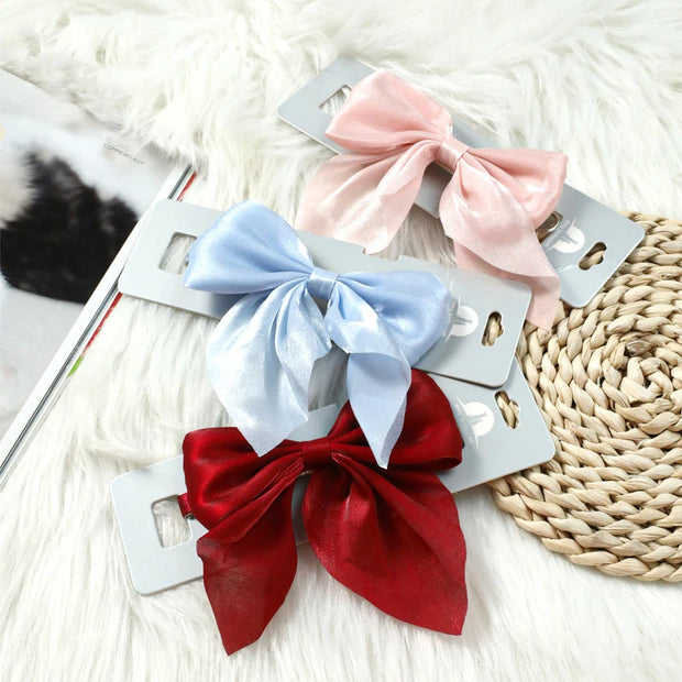 Silky Big Bow Tie for Cats