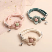 Flower Cat Bell Collar