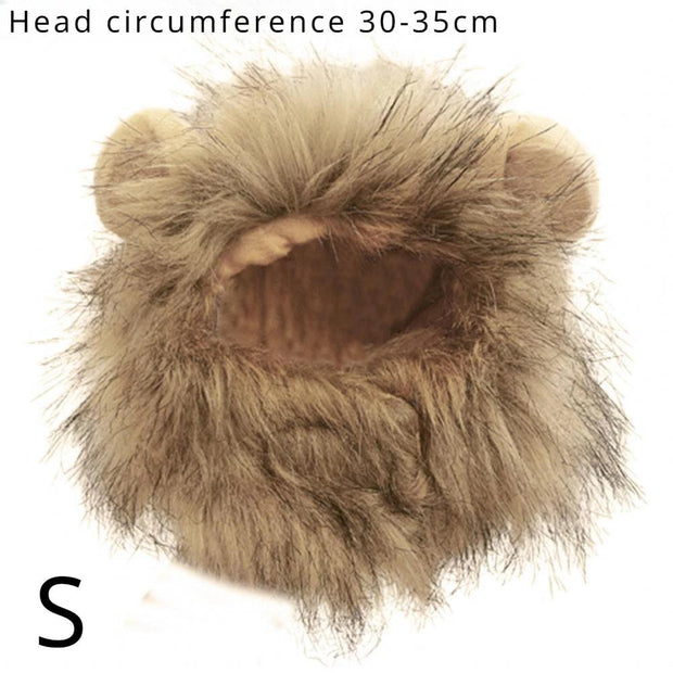 ARFMANI Fluffy Lion Mane Hat for Cats 🦁 | Clothes for pets | ARFMANI ARFMANI cat cats cosplay costume ds hat lion mane wig