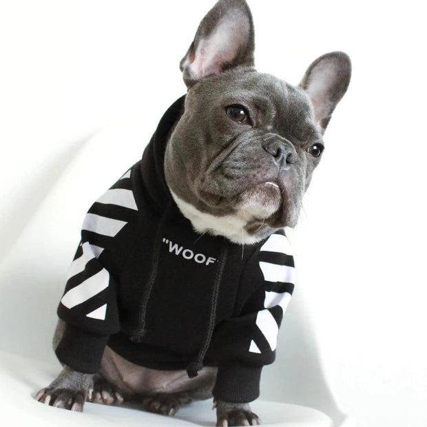 ARFMANI Street Style Dog Striped Hoodie ARFMANI dog dogs hoodie hoodies