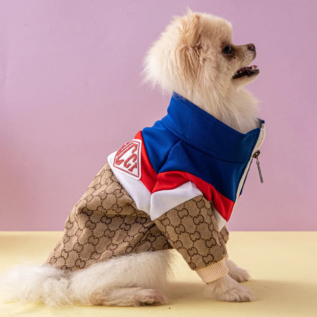 QUCCI Designer-Inspired Dog Jacket