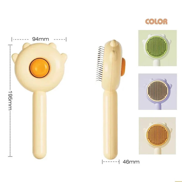 One-Click Hair Removal Cleaning Brush for Pets