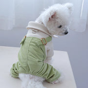 Light Green Overalls for Small Dogs