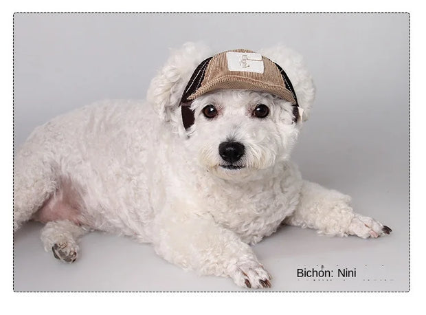 G Baseball Dog Cap