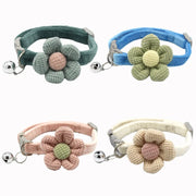 Flower Cat Bell Collar