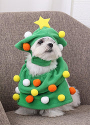 ARFMANI Adorable Christmas Tree Pet Costume for Dogs and Cats My Store cat cats christmas cj cosplay costume costumes dog dogs