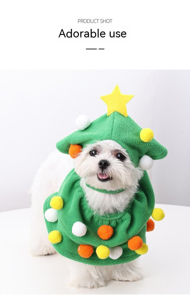 ARFMANI Adorable Christmas Tree Pet Costume for Dogs and Cats My Store cat cats christmas cj cosplay costume costumes dog dogs