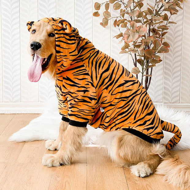 ARFMANI Tiger Dinosaur Bunny Costume for Big Dogs My Store animal cj costume dinosaur dog dogs hoodie hoodies pajamas