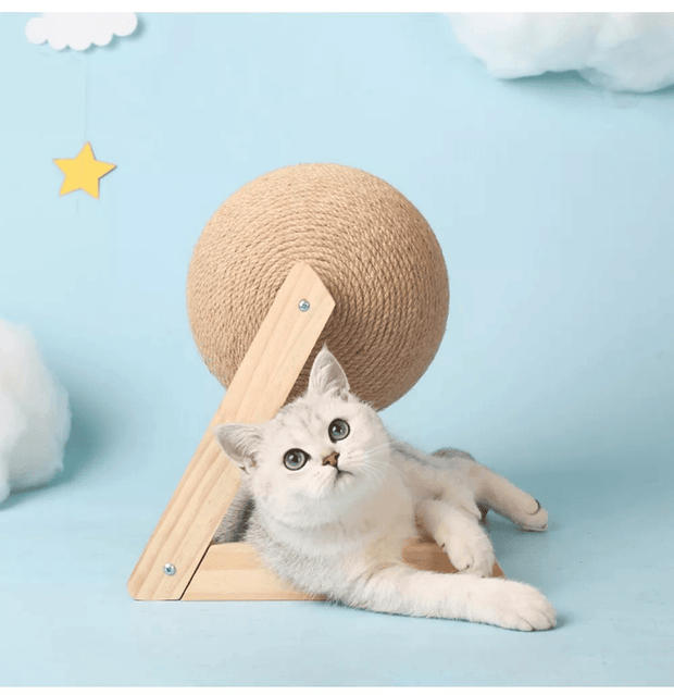 ARFMANI Cat Sisal Rope Ball Scratching Toy Stand ARFMANI cat cat toy cat toys cats toy toys